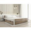 Prostorný úložný box pod postel 150 cm dub sonoma s kolečky