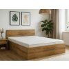 Stylová postel SOFIA 140 x 200 cm dub artisan pro dvě osoby