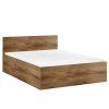 Moderní postel SOFIA 180x200 dub artisan pro dvě osoby