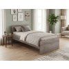 Designová postel ELISA 90 x 200 cm dub lanýž v přírodním stylu