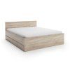 Stylová postel ELISA 180 x 200 cm dub sonoma do prostorné ložnice