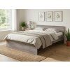 Designová postel ELISA 180 x 200 cm dub lanýž v přírodním stylu