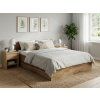 Postel ELISA 140 x 200 cm, dub artisan