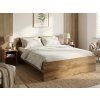 Postel ELISA 140 x 200 cm, dub artisan
