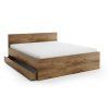 Postel ELISA 160 x 200 cm, dub artisan