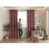 Moderní zatemňovací závěs ELVIO VELVET 140x250 cm s hebkým povrchem