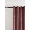 Designový závěs ELVIO VELVET 140x250 cm starorůžový pro moderní interiér