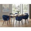 Moderní jídelní křeslo ORION VELVET nabízí pohodlné sezení, sametový potah a elegantní design.