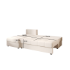 Praktická rozkládací sedací souprava do L VENORIA SLIM 200x143 cm + 2 polštářky ZDARMA