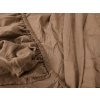 Praktické Jersey prostěradlo EXCLUSIVE hnědé 90 x 200 cm na matraci