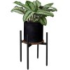 Moderní stojan na květináč TAYLOR ⌀ 32 cm v industriálním stylu