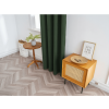 Designový závěs DUNES VELVET 140x250 cm v tmavě zeleném odstínu