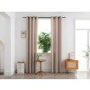 Elegantní závěs TAVIO 140x250 cm světle béžový do moderního interiéru