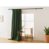 Dekorační závěs OXFORD LIGHT 140x270 cm tmavě zelený pro moderní interiér