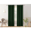 Tmavě zelený závěs OXFORD LIGHT 140x270 cm s elegantním splývavým vzhledem