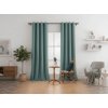 Zatemňovací závěs DREAM VELVET 140x270 cm modrozelený s elegantním sametovým vzhledem