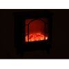 Elegantní LED dekorace krb COZY WARM 40x35 cm, černý do moderního domova
