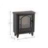 LED dekorace krb COZY WARM 40x35 cm, černý pro hřejivou domácí atmosféru