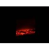 Moderní LED krb COZY WARM 40x50 cm, černý s realistickým žhnutím