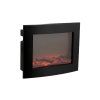 LED dekorace moderní krb COZY WARM 40x50 cm, černý s efektem plamenů