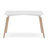 99374 3 akce bily jidelni stul adria 120x80 cm ii jakost