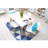 99374 6 akce bily jidelni stul adria 120x80 cm ii jakost