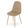 Jídelní židle PADVA VELVET, hnědá v moderním a elegantním designu
