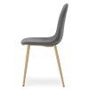 Jídelní židle PADVA VELVET, tmavě šedá v nadčasovém designu pro elegantní domácnost