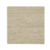 Kulatý jídelní stůl NELVO 90 cm, travertine/kašmír s elegantní podnoží