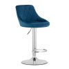 103476 akce modra barova zidle velvet kast ii jakost